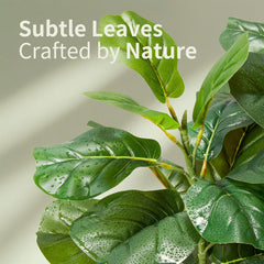 5' Artificial Fiddle Leaf Fig Tree
