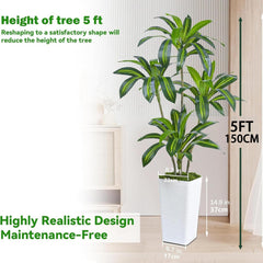5' Artificial Dracaena tree