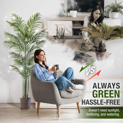 6' Artificial Palm Tree