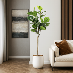 5' Artificial Fiddle Leaf Fig Tree