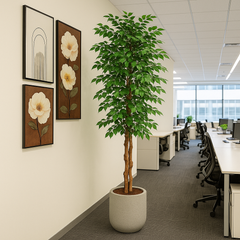 7' Artificial Ficus Tree