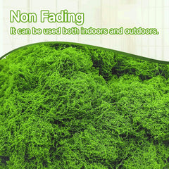 Fake Green Moss for Potted Plants 5.3oz