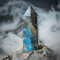 Intuitive Shield Labradorite Tower