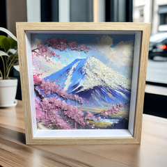 Quartz Fuji Blossoms Art