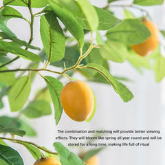 6' Artificial Lemon Tree
