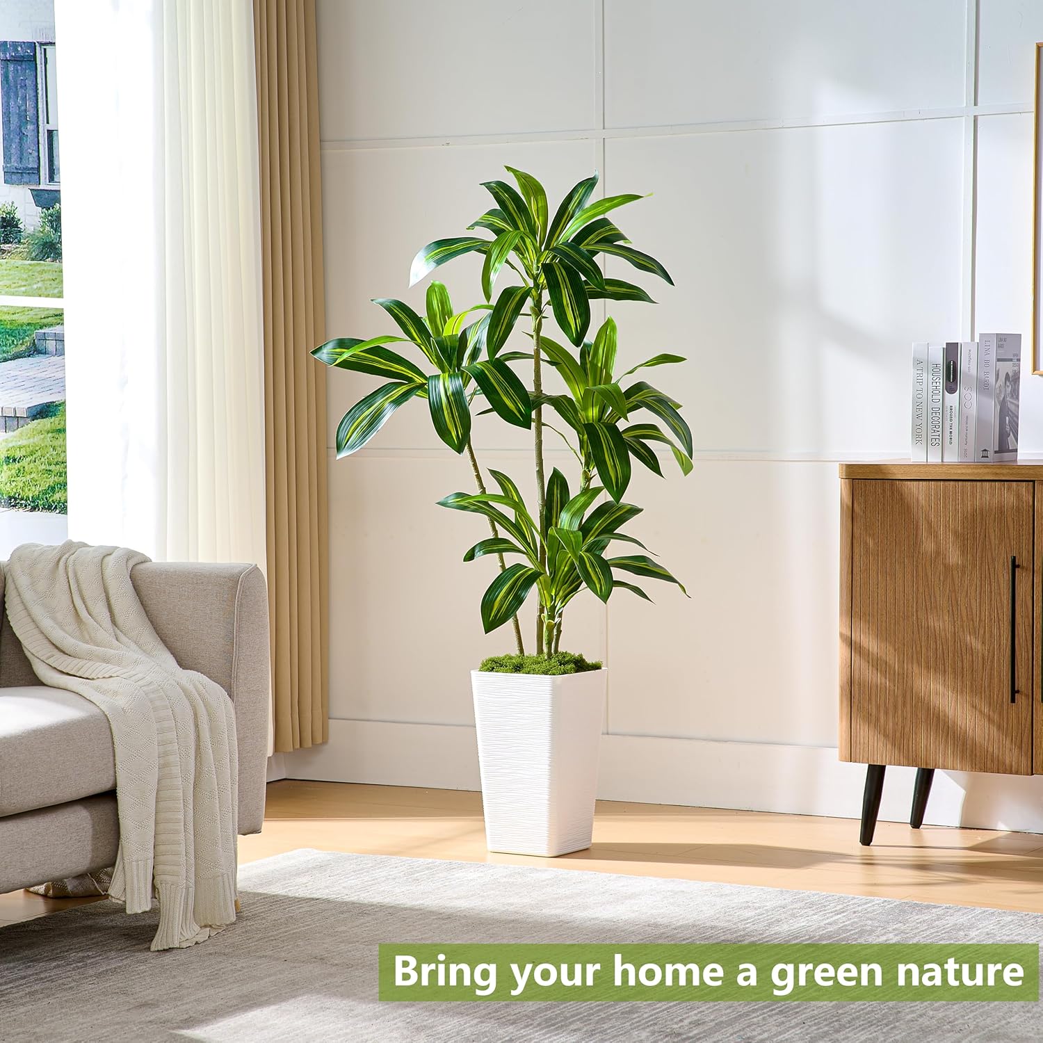 5' Artificial Dracaena tree