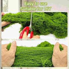Fake Green Moss for Potted Plants 5.3oz